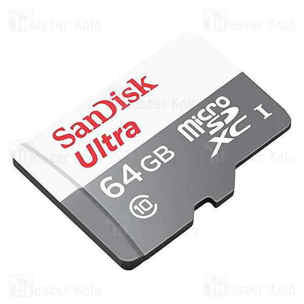 کارت حافظه میکرو اس دی 64 گیگابایت SanDisk U1 533X 100MB